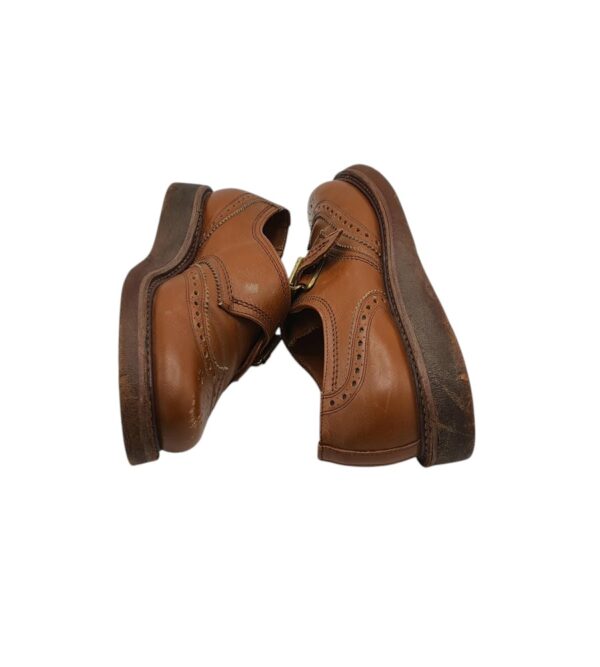 Pantofi dama 37, piele, maro - imagine 4