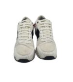 Adidasi dama Pepe Jeans 46, piele intoarsa, material textil, alb negru - imagine 3
