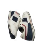 Adidasi dama Pepe Jeans 46, piele intoarsa, material textil, alb negru - imagine 4