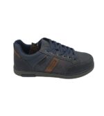 Adidasi barbati Arrigo Bello,  imitatie de piele, bleumarin