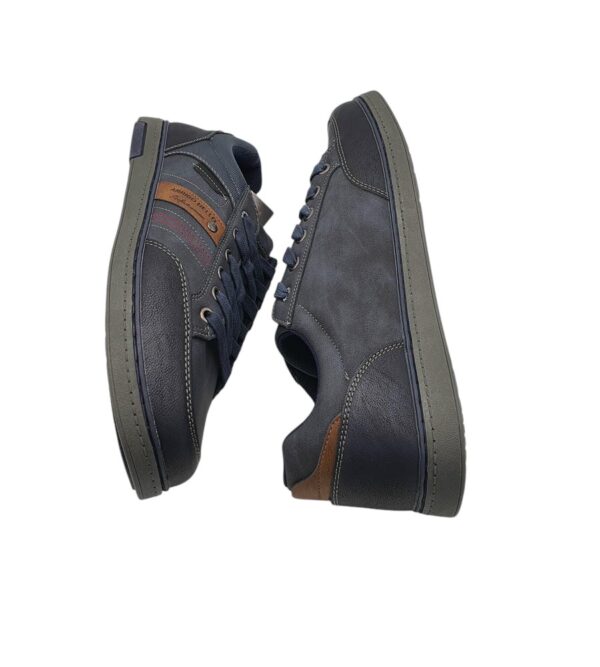 Adidasi barbati Arrigo Bello,  imitatie de piele, bleumarin - imagine 4