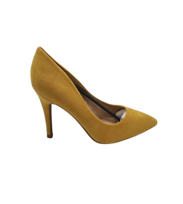 Pantofi dama Lulu 40, material textil, galben - imagine 1