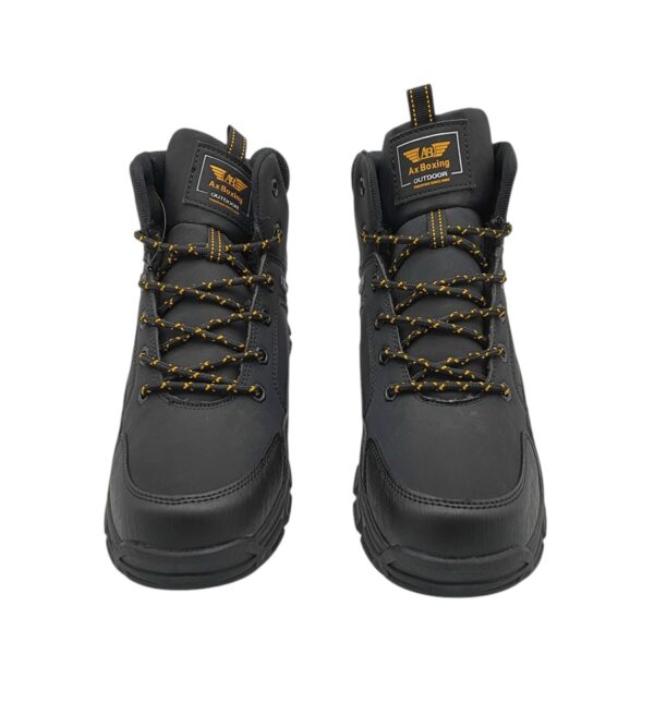 Ghete barbati Axboxing , imitatie de piele, negru bleumarin  , îmblanite - imagine 3