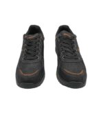 Adidasi barbati Arrigo Bello,  imitatie de piele, negru maro - imagine 3