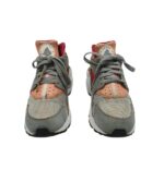 Adidasi dama Nike 41, material textil, gri roz - imagine 3