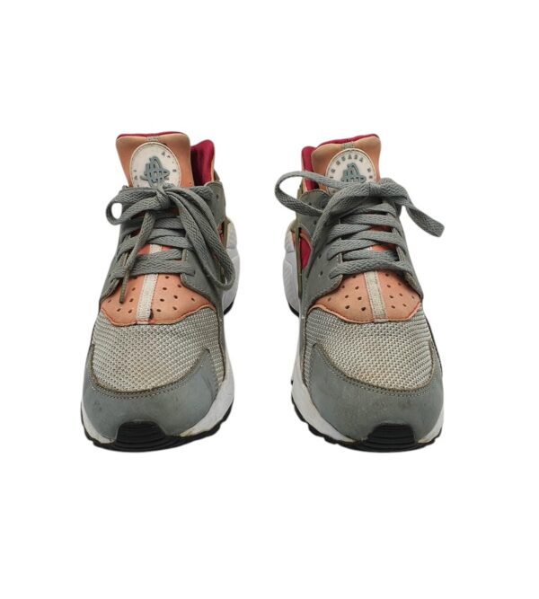 Adidasi dama Nike 41, material textil, gri roz - imagine 3