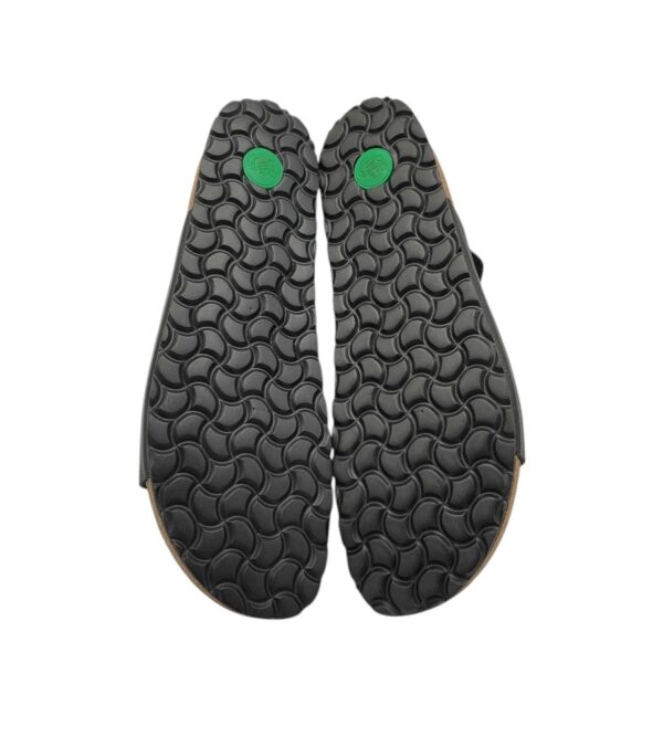 Sandale barbati Salamander 42, piele, negru - imagine 4