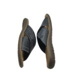 Saboti barbati Salamander 42, piele, negru - imagine 4
