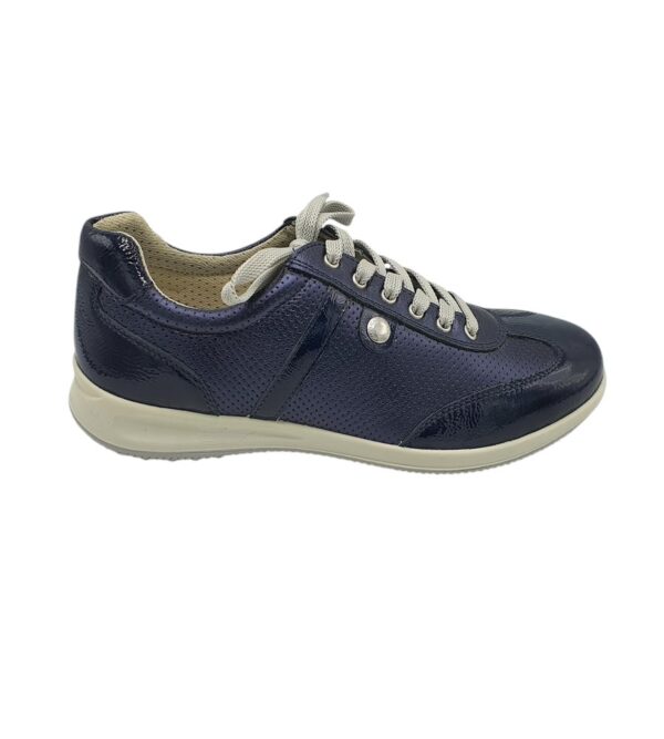 Adidasi dama Salamander 37, piele ,negru - imagine 1