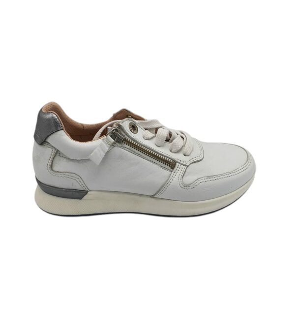 Adidasi dama Salamander 37, piele, alb - imagine 1