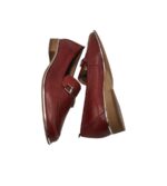 Pantofi dama Salamander 37, piele, rosu - imagine 4