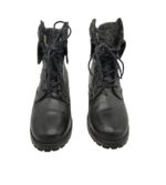 Ghete dama Sailor 39, piele, negru , imblanite - imagine 3
