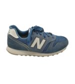 Adidasi barbati New Balance 44, piele intoarsa, material textil, albastru