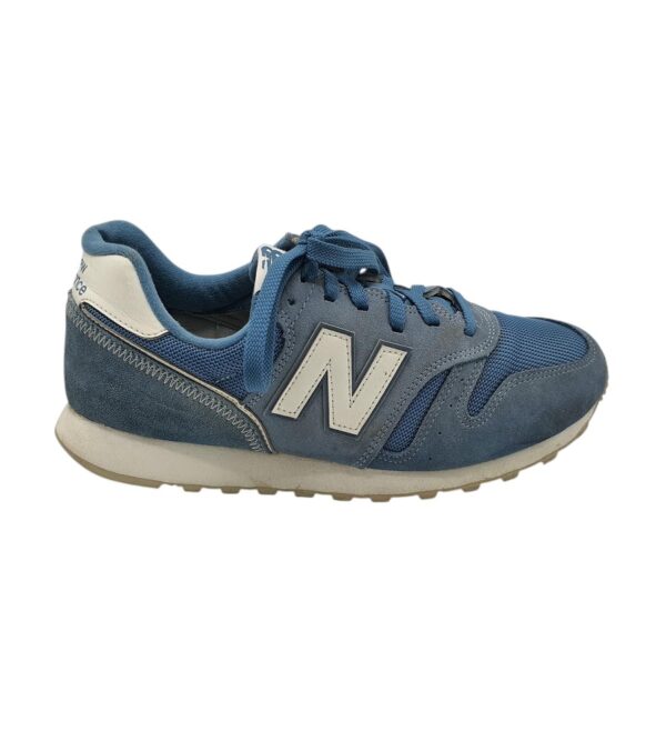 Adidasi barbati New Balance 44, piele intoarsa, material textil, albastru - imagine 1