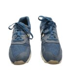 Adidasi barbati New Balance 44, piele intoarsa, material textil, albastru - imagine 3