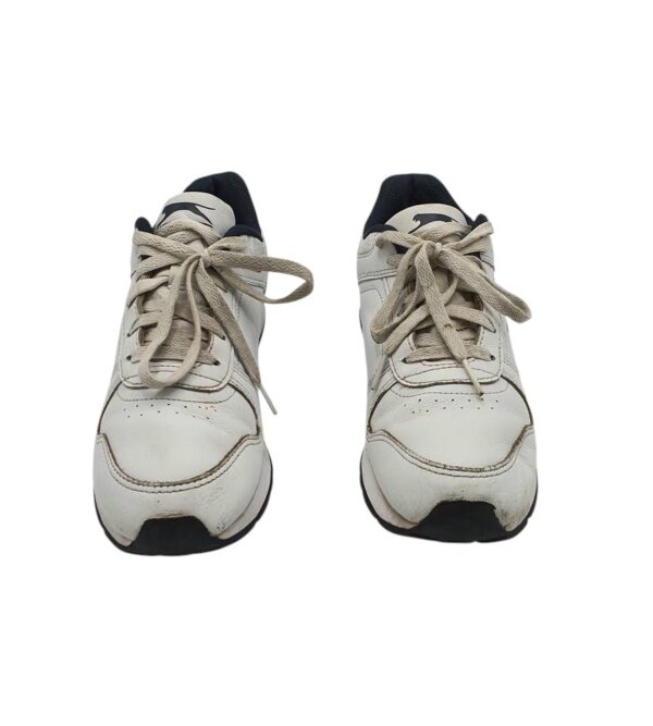 Adidasi barbati Slanzeger 41, imitatie de piele, alb - imagine 3