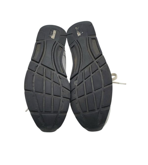 Adidasi barbati Slanzeger 41, imitatie de piele, alb - imagine 5