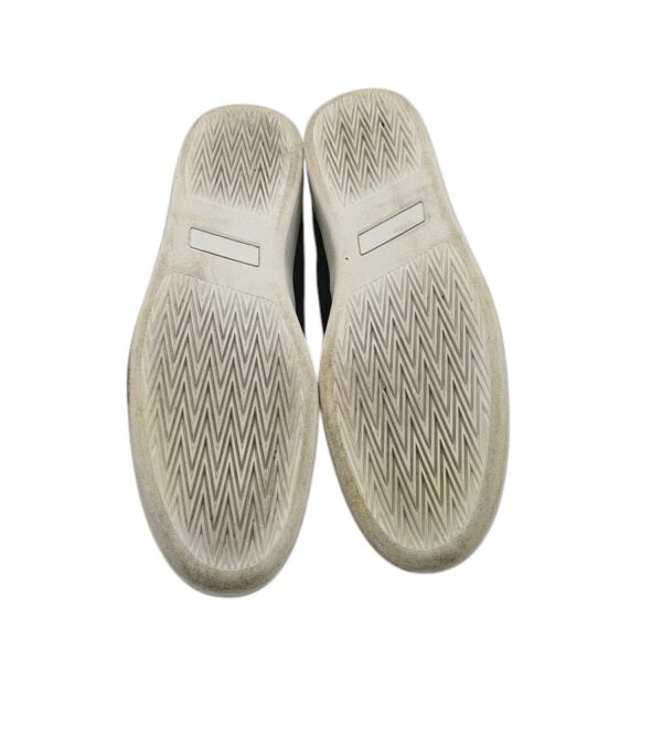 Adidasi barbati Blend 45, piele intoarsa, negru, imblanite - imagine 5