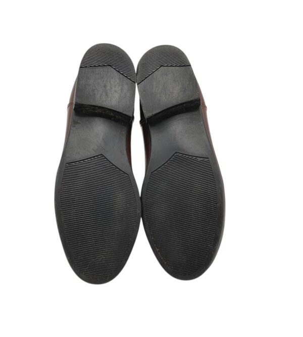 Ghete copii 25, piele, maro - imagine 5