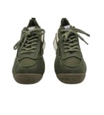 Adidasi barbati Fashion 43, imitatie de piele, kaki - imagine 3