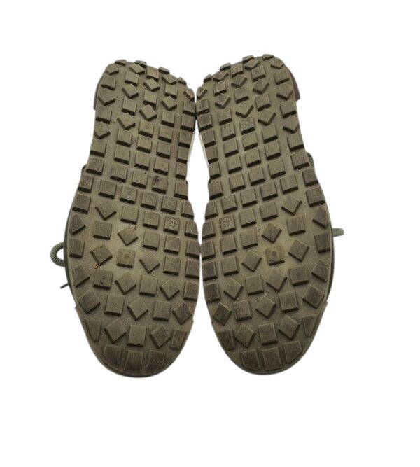 Adidasi barbati Fashion 43, imitatie de piele, kaki - imagine 5