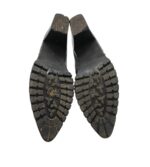 Botine dama Spm 38, piele, negru - imagine 5