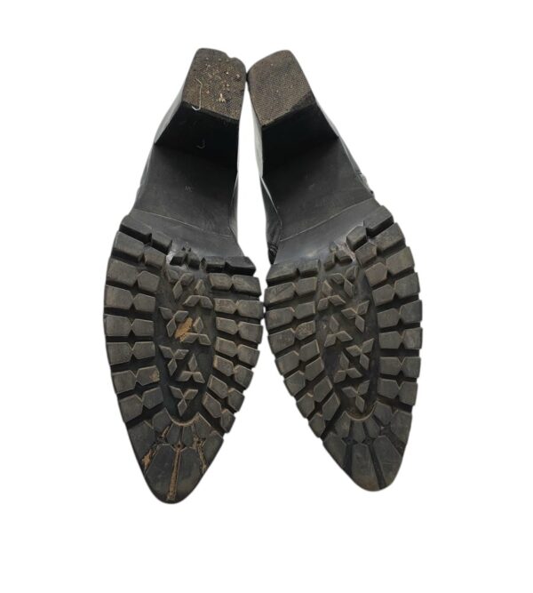 Botine dama Spm 38, piele, negru - imagine 5