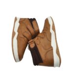 Ghete copii Tu 36, imitatie de piele, maro - imagine 4
