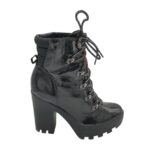 Botine dama Calvin Klein 37, piele, negru
