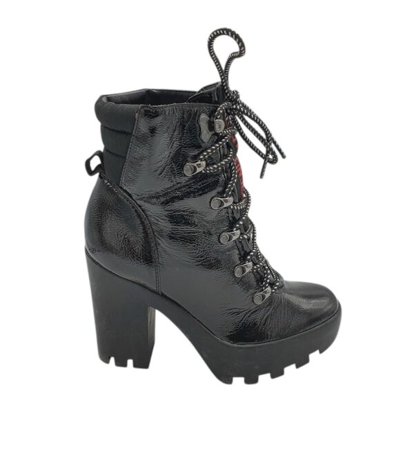 Botine dama Calvin Klein 37, piele, negru - imagine 1