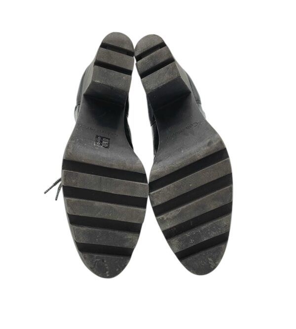 Botine dama Calvin Klein 37, piele, negru - imagine 5