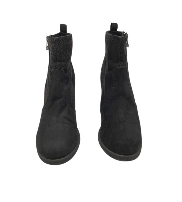 Botine dama H&M 38, material textil, negru - imagine 3