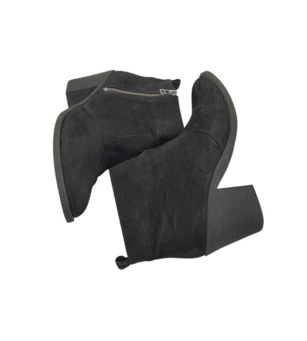 Botine dama H&M 38, material textil, negru - imagine 4