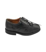 Pantofi barbati Venturini 43, piele, negru