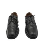 Pantofi barbati Venturini 43, piele, negru - imagine 3