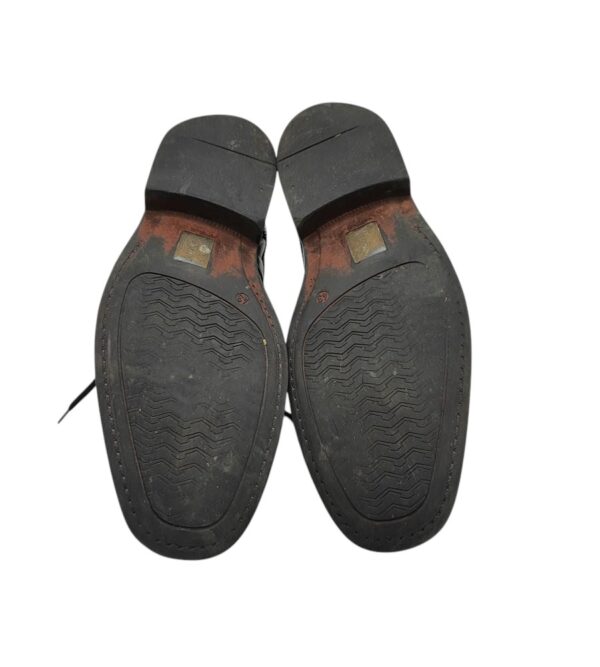 Pantofi barbati Venturini 43, piele, negru - imagine 5
