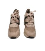 Adidasi dama Esprit 37, imitatie de piele, material textil, bej - imagine 3