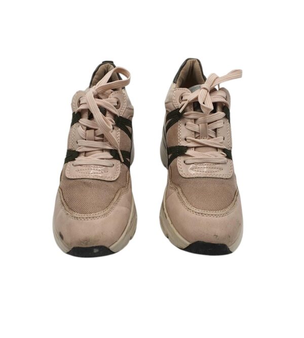Adidasi dama Esprit 37, imitatie de piele, material textil, bej - imagine 3
