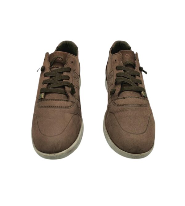 Adidasi barbati Slowwalk 41, piele, maro - imagine 3