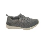 Adidasi dama F&F 38, material textil, gri