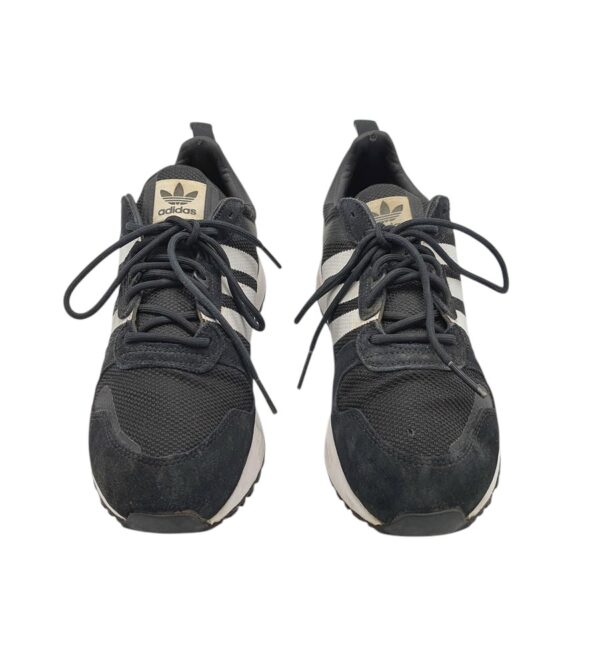 Adidasi barbati Adidas 44, piele intoarsa, material textil, negru - imagine 3