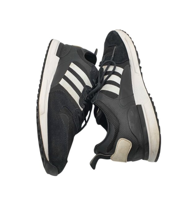 Adidasi barbati Adidas 44, piele intoarsa, material textil, negru - imagine 4