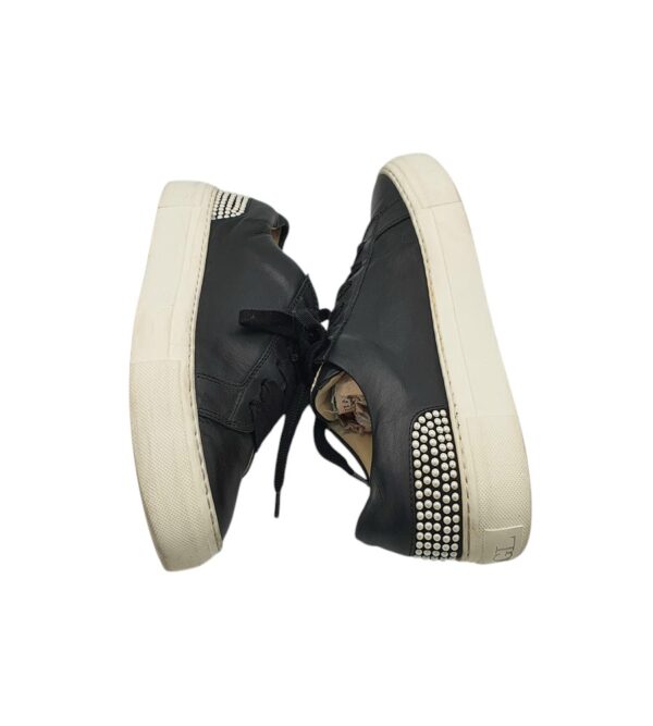 Tenisi dama Agg 37.5, piele, negru - imagine 4