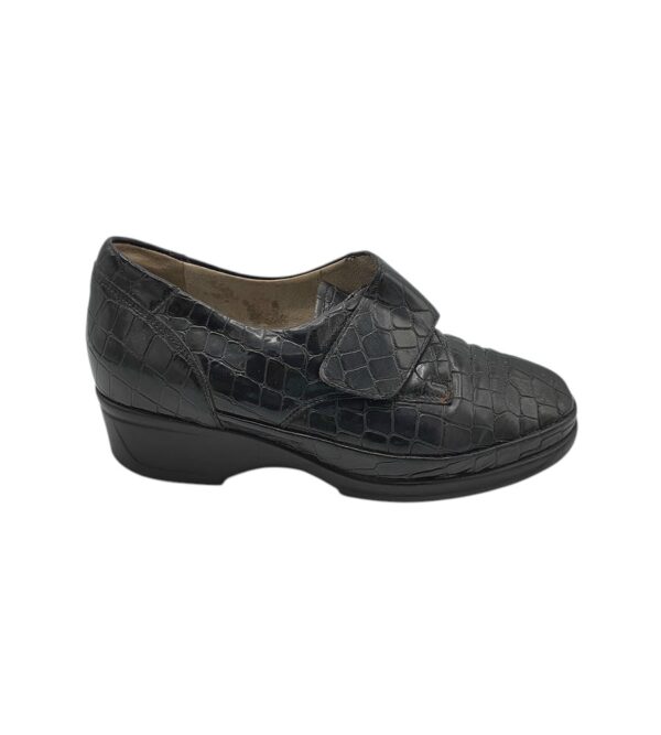 Pantofi dama Waldlaufer 38, piele, negru - imagine 1