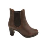 Botine dama Ecco 38, piele, maro