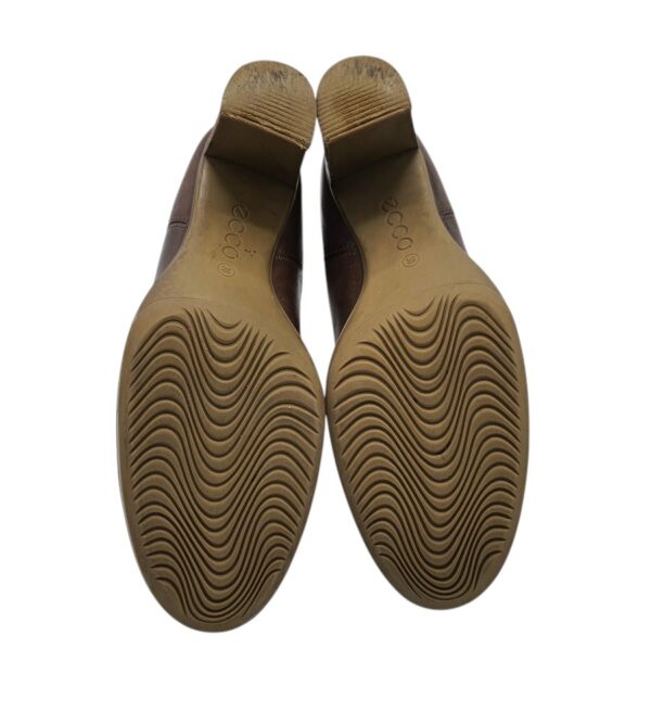 Botine dama Ecco 38, piele, maro - imagine 5