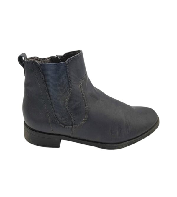 Ghete barbati Jana 40, piele, negru - imagine 1