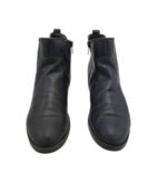 Ghete barbati Jana 40, piele, negru - imagine 3