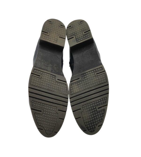 Ghete barbati Jana 40, piele, negru - imagine 5