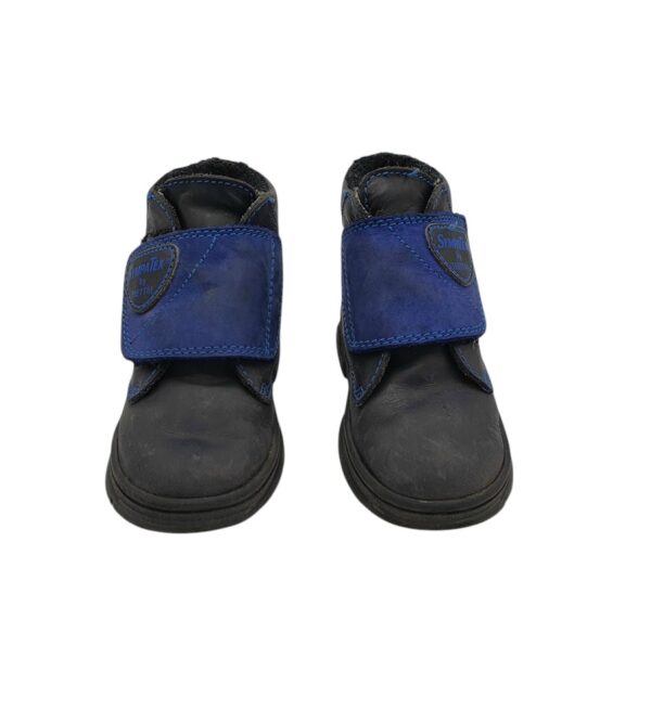 Ghete copii Sympatex 22, piele, negru - imagine 3